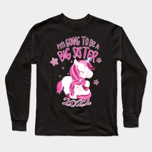 Promoted to Big Sister 2022 Long Sleeve T-Shirt